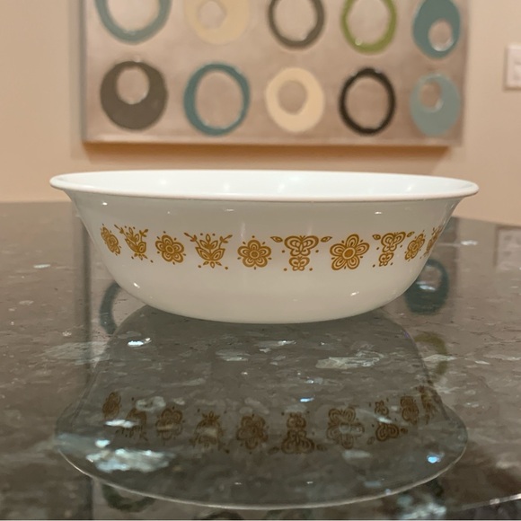 Vintage Corelle butterfly gold 6” soup salad cereal bowls set of 4 - Picture 2 of 7